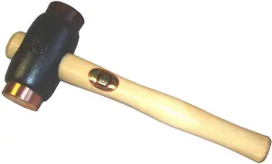 Thor 03-216 216 Copper / Hide Hammer Size 4 (50mm) 2380g THO216