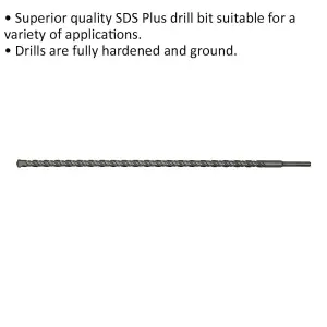 High-Performance 16 x 600mm SDS Plus Drill Bit for Smooth and Efficient Drilling