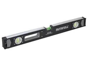 Faithfull Prestige Pro Trade Heavy Duty 600mm Spirit Level 60cm 2ft FAISLHD600