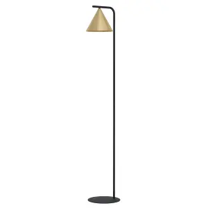 EGLO Narices Black And Gold Floor Lamp