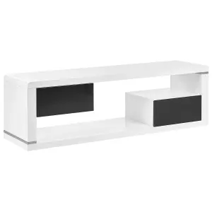 Beliani Modern TV Stand White SPOKAN