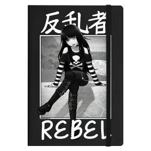 Tokyo Spirit Rebel A5 Notebook Black (One Size)