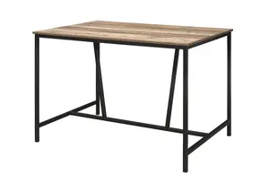 Birlea Urban Dining Table & Bench Set Rustic