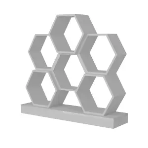 Decorotika Cicek Hexagonal Bookshelf