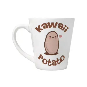 Grindstore Kawaii Potato Latte Mug White (One Size)