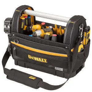 Dewalt Tstak Bottom Large Pro Open Mouth Tote Bag 18" Toolbag + Tstak 2 Case