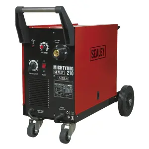 Professional Gas/Gasless MIG Welder with Euro Torch 210A