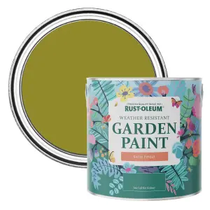 Rust-Oleum Pickled Olive Satin Garden Paint 2.5L