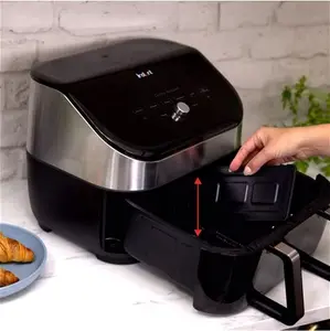 Instant Vortex Plus Clearcook Versazone Air Fryer, 8.5L, Stainless Steel