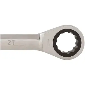 Silverline Fixed Head Ratchet Spanner 589682 Hand Tools 27mm