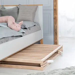 Side bed, folding bed Fold Up Brown