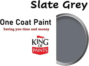 Best Dark Grey Fence & Shed Paint One Coat King of Paints 5Litres