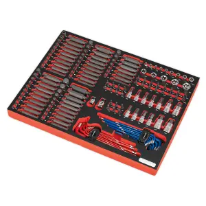 Sealey Black Tool Chest 23 Drawer Ball Bearing Slides 446 Pieces TBTPBCOMBO4