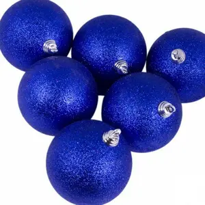 Xmas Bauble (Set of 6) Blue