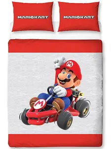 Nintendo Mario Closeup Double Duvet Cover Set