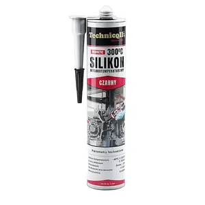 Technicqll 330ml Black Heat Resistant Silicone/Adhesive