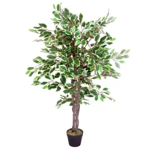 130cm Leaf Realistic Artificial Ficus Tree / Plant