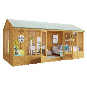 BillyOh Petra Tongue and Groove Reverse Apex Summerhouse - 16x8