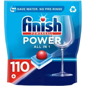 660 x Finish Powerball All In One Max Powerful Cleaning Dishwasher Tablets