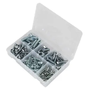 Sealey Setscrew Assortment 150pc Metric M5-M10 High Tensile AB048SS