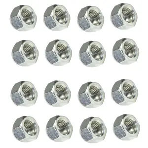 Pack of 16 M12 x 1.5 Wheel Studs And Nuts For 100mm PCD Trailer Hubs