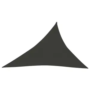 Berkfield Sunshade Sail 160 g/m2 Anthracite 3x4x5 m HDPE