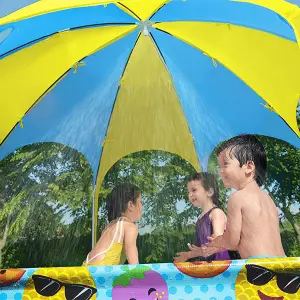 Bestway 8' x 20" Splash-in-Shade Play Swimming Pool