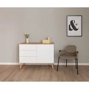 Dot Sideboard White/Oak