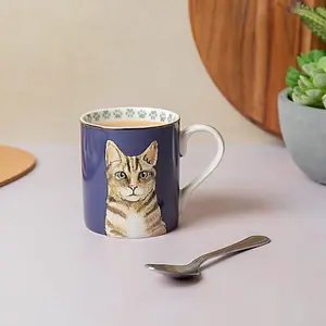 Mikasa Cat 280ml Straight-Sided Mug