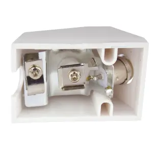 SLX Single Coaxial socket Gloss White