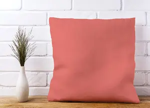 Coral Pink Cushions 45cm x 45cm