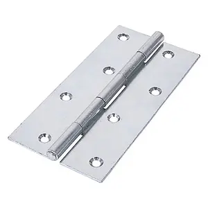 TIMCO Uncranked Butt Hinges (5050) Steel Silver - 150 x 75