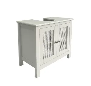 Vera Bathroom Storage Under Sink Cabinet, White