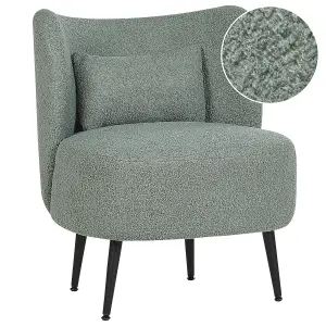 Armchair OTSBY Boucle Light Green