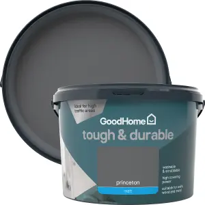 GoodHome Durable Princeton Matt Emulsion paint, 2.5L