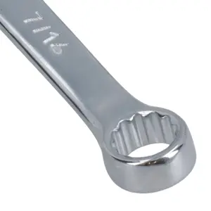 7/16in. Imperial SAE AF Combination Spanner Open Ended Ring Wrench Bi-hex