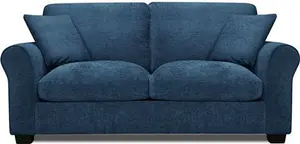 Argos Home Taylor Fabric Sofa Bed - Blue