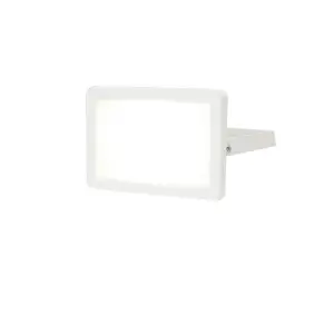 GoodHome Lucan AFD1018-NW White Mains-powered Cool white LED Without sensor Floodlight 2000lm