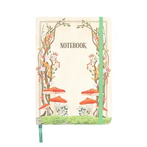 Something Different Enchanted Forest A5 Notebook Cream/Orange/Yellow (One Size)