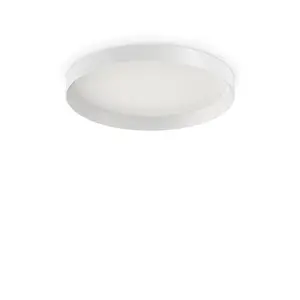 Luminosa Fly Decorative Round Simple Flush White, 4000K