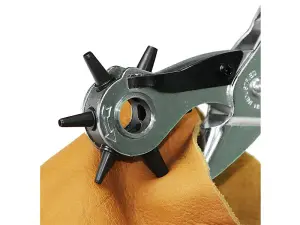 Maun Revolving Leather Hole Punch Plier 2 mm To 4.8 mm