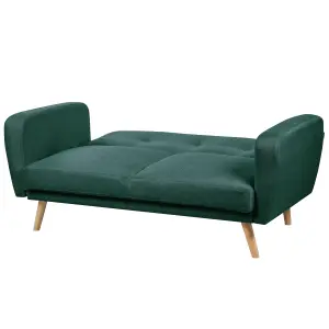 2 Seater Sofa FLORLI Dark Green