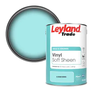 Leyland Trade Vinyl Soft Sheen Walls & Ceilings Emulsion Paint (S 0530-B30G) - 5L