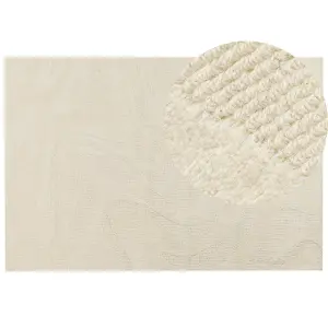 Wool Area Rug 200 x 300 cm Beige SASNAK