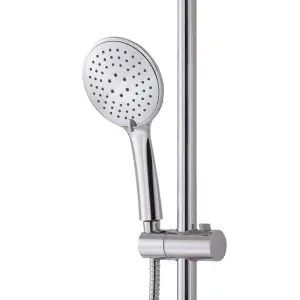 Cooke & Lewis Solani Chrome effect Thermostatic Mixer Shower