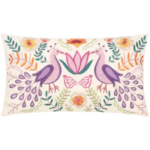 furn. Broderie Embroidered  Feather Rich Cushion