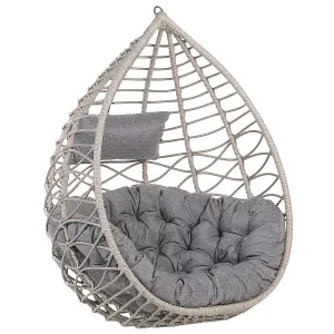 Hanging Chair ARSITA PE Rattan Grey