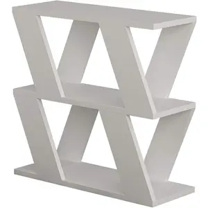 Adriana Side Table Modern Compact Design for Living Room & Bedroom White