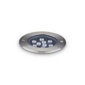 Luminosa LED Outdoor Recessed Floor & Decking Light Steel IP67, 3000K