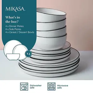 Mikasa Limestone 12 Piece Dinner Set